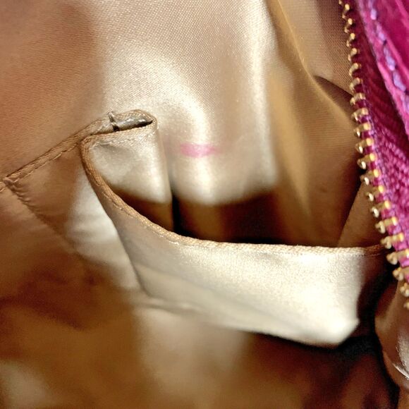 Coach Madison Burgundy Leather Pinnacle Drifter Satchel Shoulder Bag #21503 - Picture 10 of 16